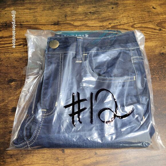 American Eagle Jeans 6 R Jegging Mid Rise Super Stretch Medium Dark Wash Denim - Picture 12 of 12